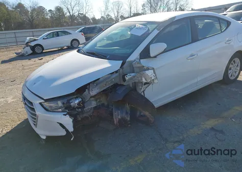 2018 Hyundai Elantra Se из США, поврежденный, VIN 5NPD74LF3JH330627